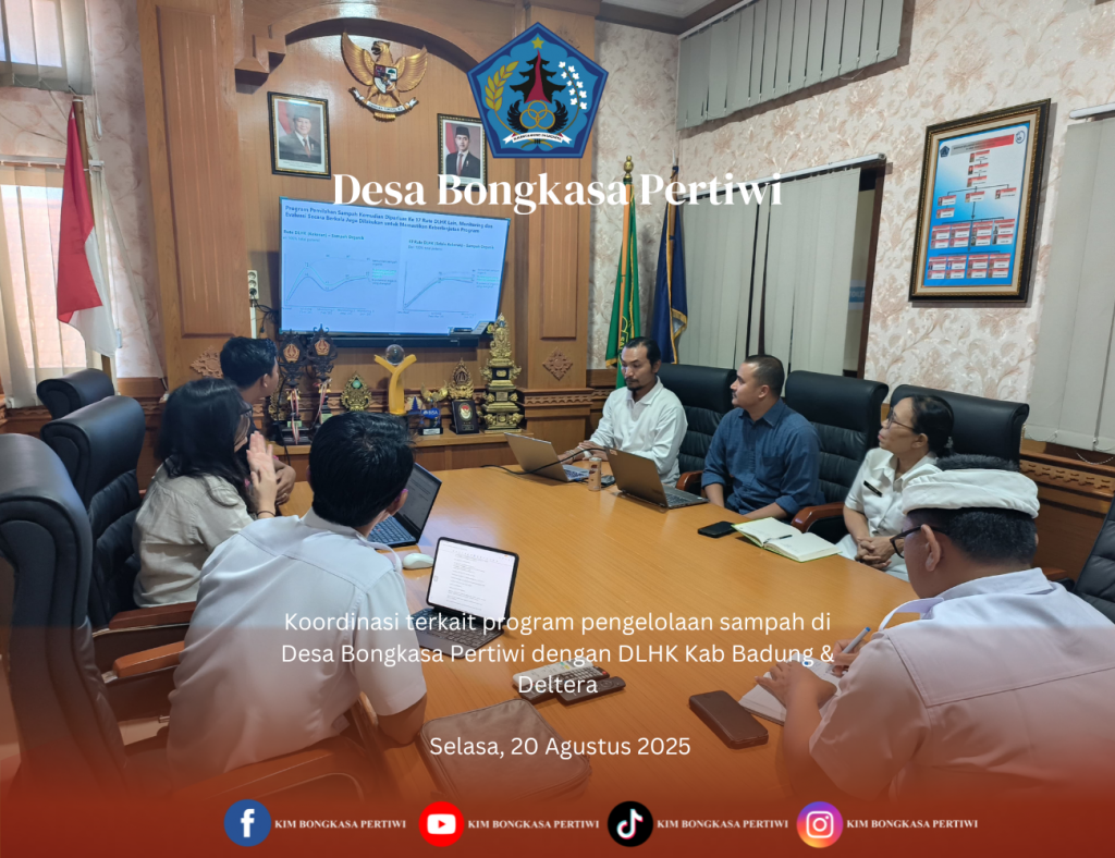 Koordinasi Program Pengelolan Sampqh Bersama DLHK Kab. Badung